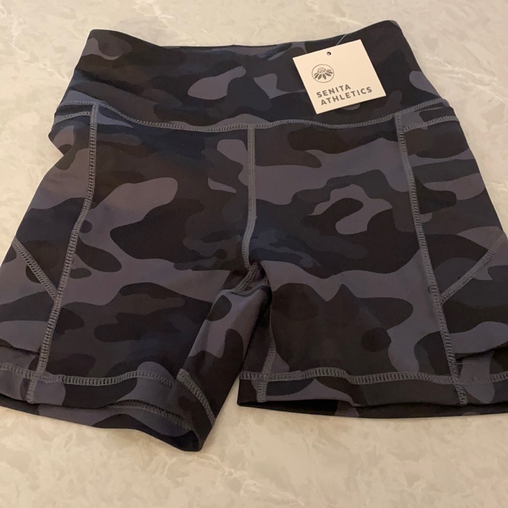 Women’s camo bike shorts!